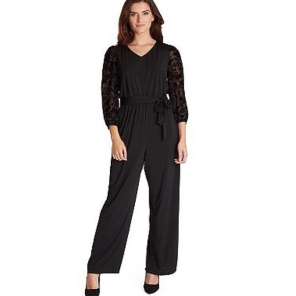 apt 9 Jumpsuit with Lace detail - Picture 1 of 6